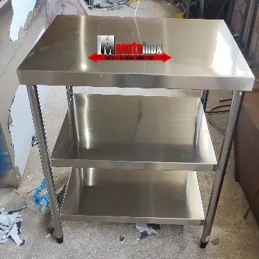 Mesa mobiliário inox - Foto 2