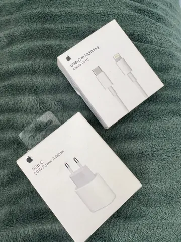 Carregador e cabo USB C