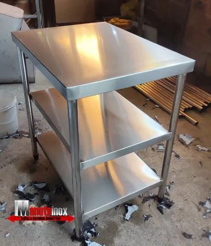Mesa mobiliário inox - Foto 4