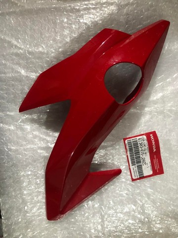 carenagem farol lateral Titan 160 Vermelho lado esquerdo original honda