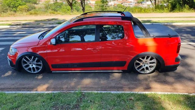 Saveiro G6 Rebaixada Rodas Aro 20 + Som - Low Car