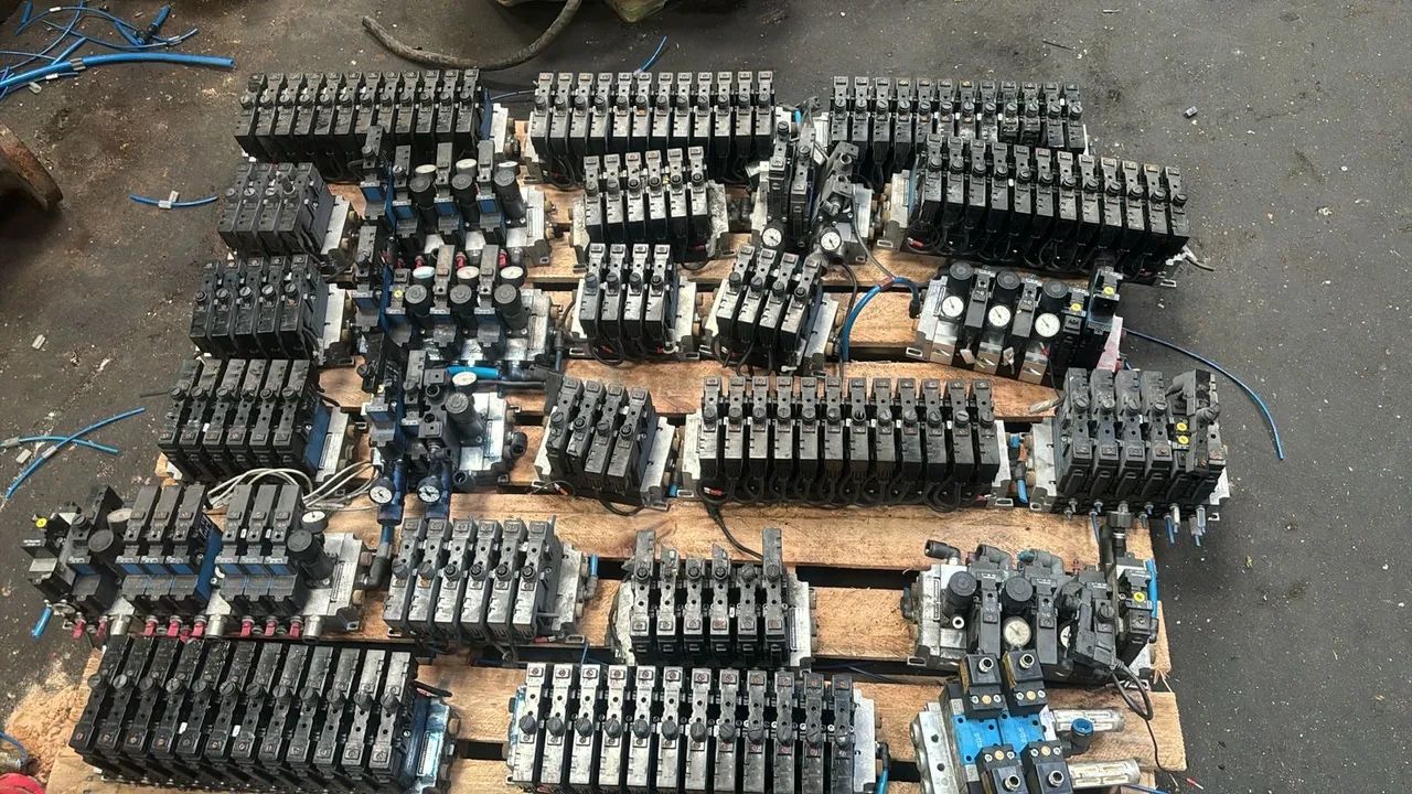 Conjunto de valvulas pneumáticas rexroth