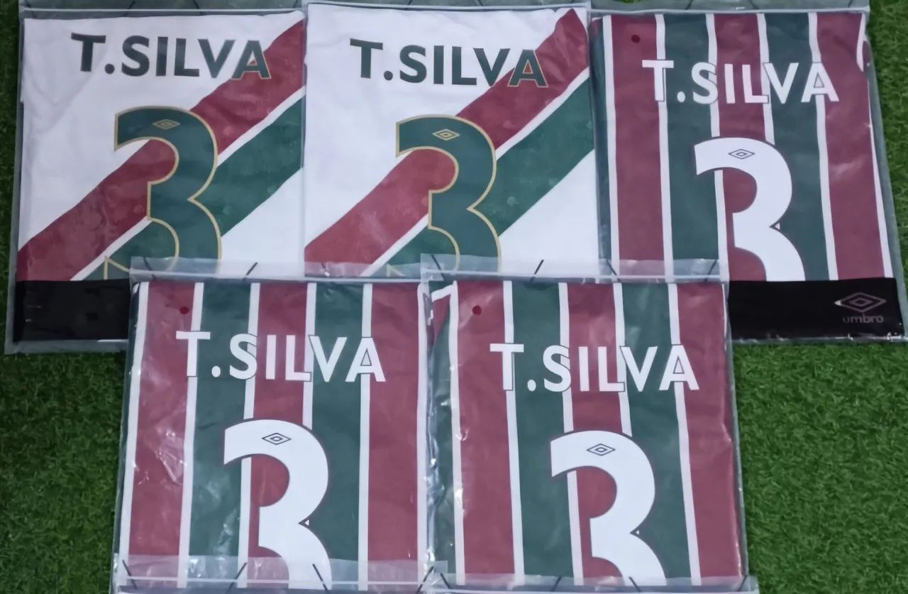Camisas Fluminense Thiago Silva  - consultem os tamanhos disponíveis. 