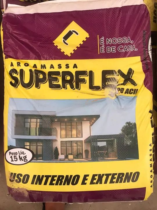 Argamassa Superflex AC2 R$ 11,99 AC3 23,99 - Foto 4