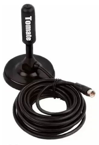 Nova Antena Tomate Original Digital Cabo 5m Interna E Externa  - Foto 2