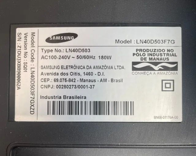 Placa Principal Tv Samsung Ln40d503f7gxzd - Foto 2