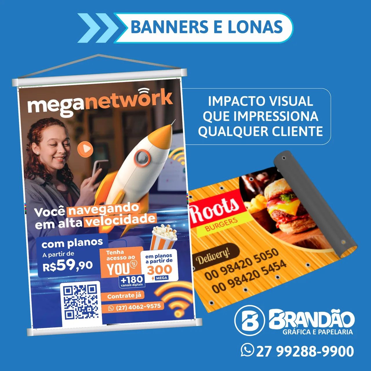 Banner Personalizado 90x60