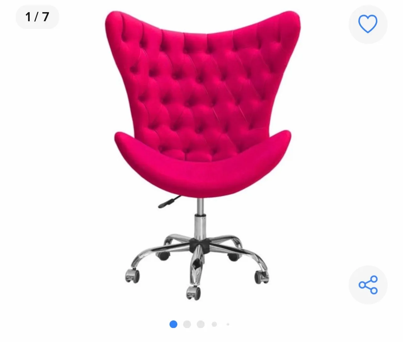 Cadeira Egg Rosa