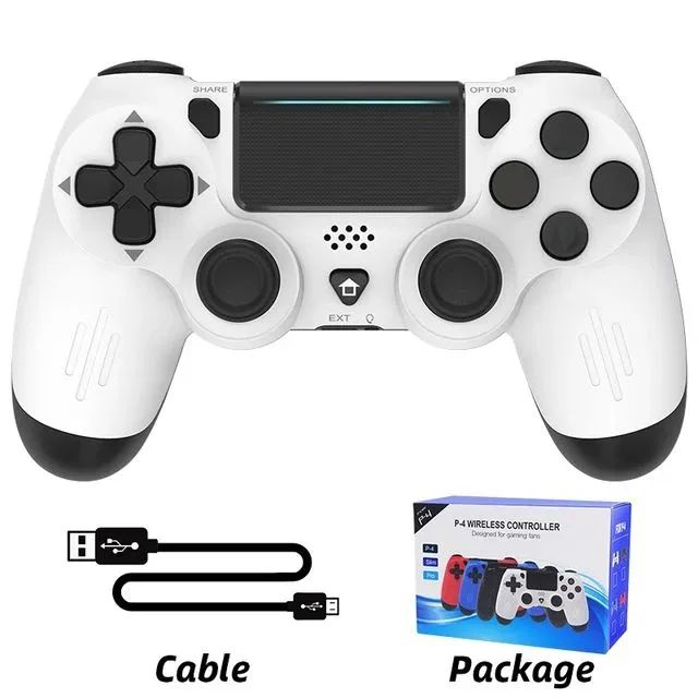 Controle sem fio Bluetooth para PS4, Slim, Pro, PC - Foto 4