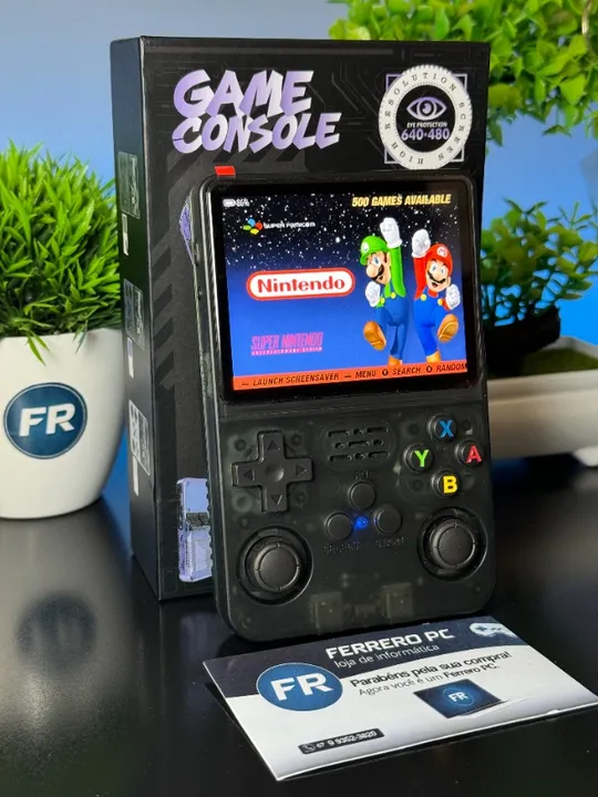 Console Portátil R36S Retro Video Game 64GB