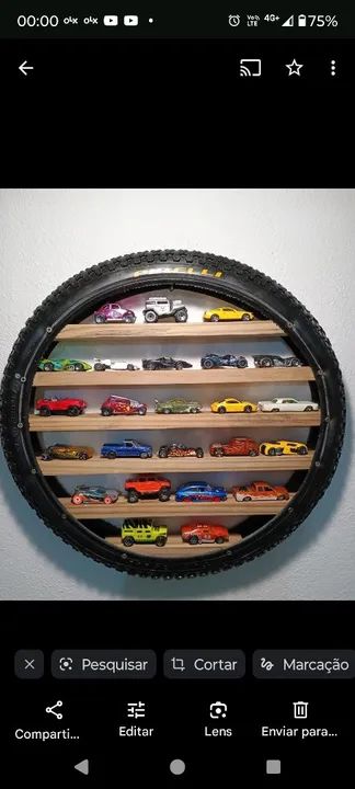 Expositor Pneu NOVO Carrinhos Hot Wheels  - Foto 5