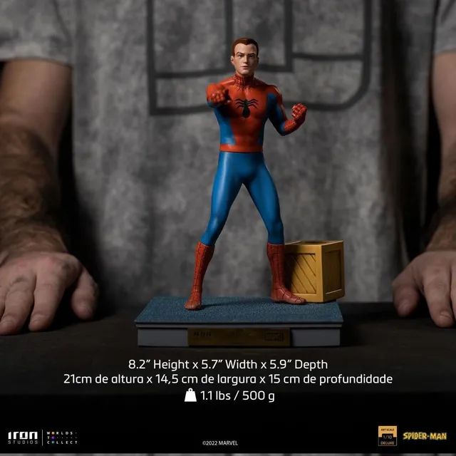 Spider-Man 60s Deluxe Animated Series Iron Studios - Foto 4