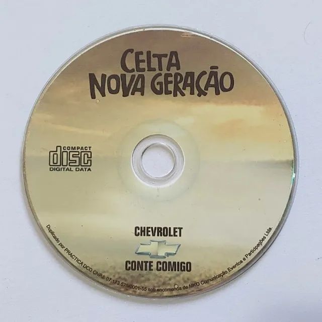 Chevrolet Celta 2006 - CD-ROM de press kit - material de imprensa