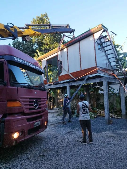 Casas ou módulos do tamanho e modelo que desejar, aproveite promoção de final de ano - Foto 4