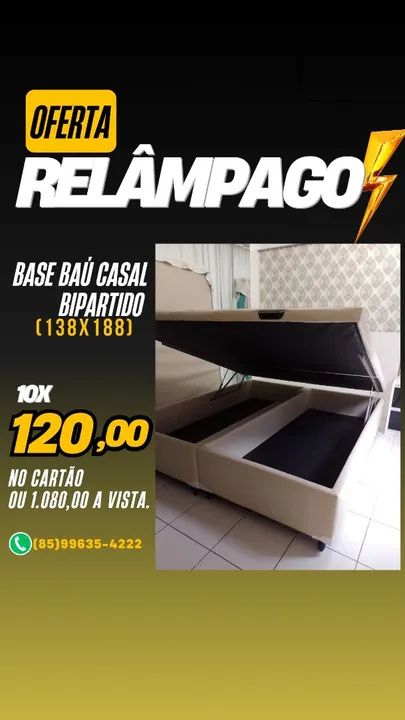 BASE BAÚ TODOS OS TAMANHOS  - Foto 2