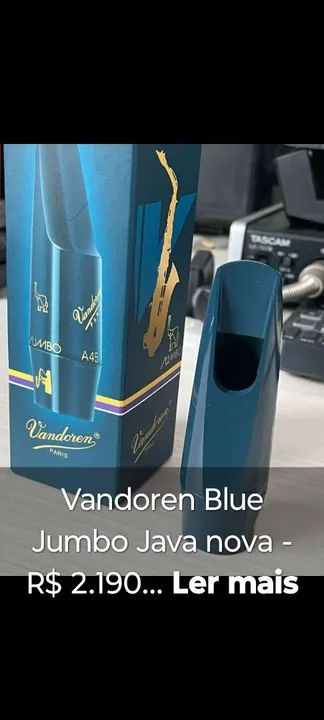 Boquilha para Sax Alto Theo Wanne Earth 8 Sax Alto - Foto 6