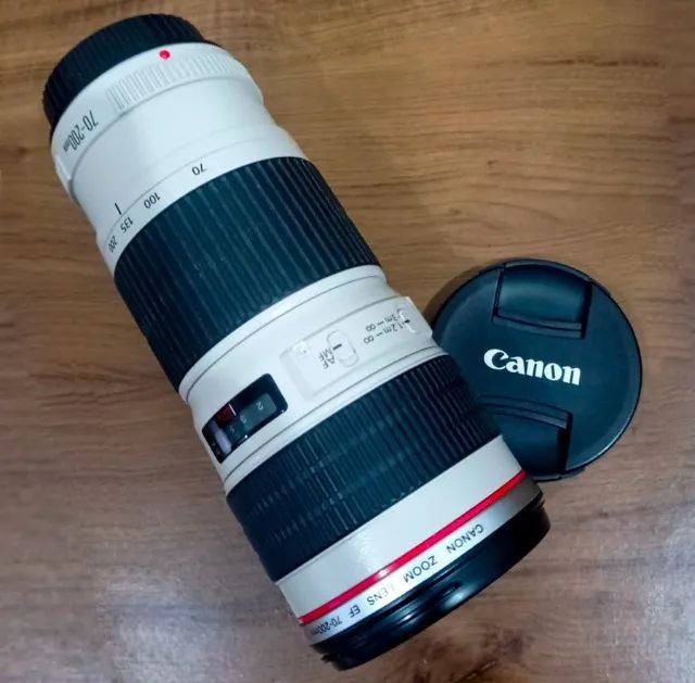 LENTE CANON - EF 70-200mm f/4L IS USM - Foto 2
