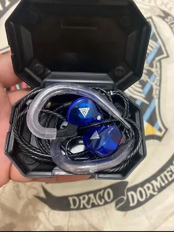 Fone QKZ AK6 para games e retorno de palco  - Foto 6