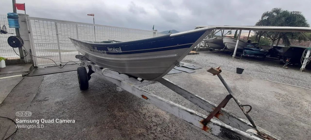 Barco de alumínio de pesca 5 m