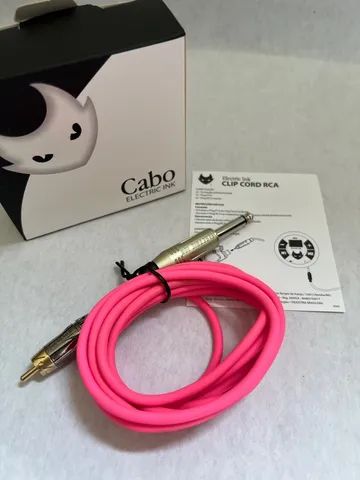 Cabo RCA Electric Ink Rosa 