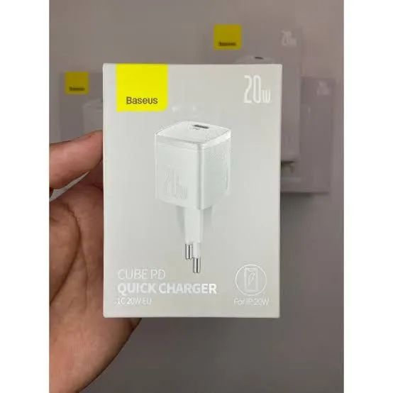 Carregador Rápido 20W Baseus Super + Cabo de carregamento  Si - Foto 2