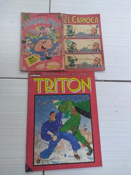 REVISTINHAS Esquálidus, Zé Carioca e Triton