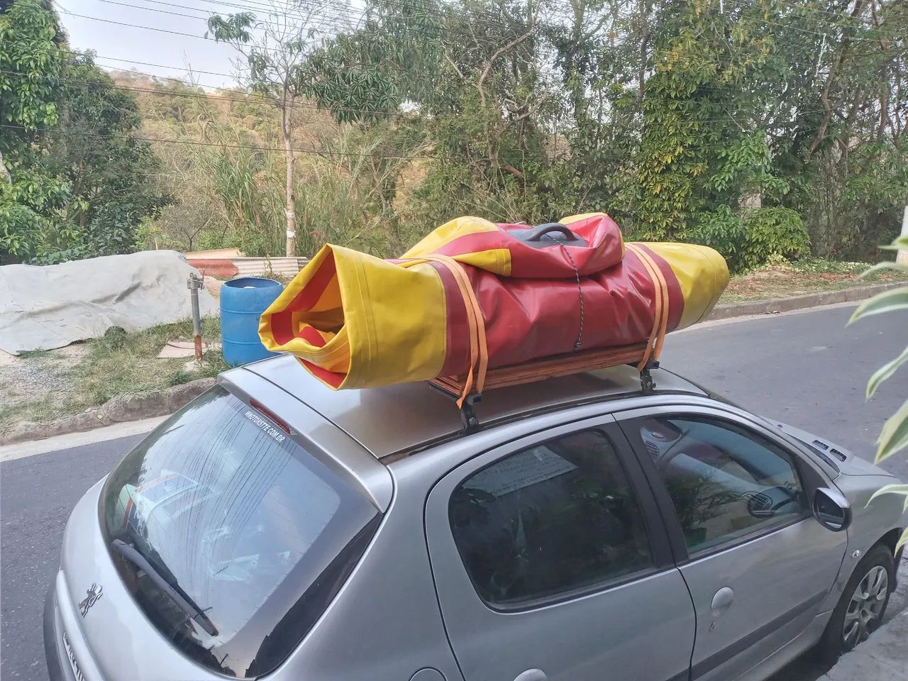 Bote Inflável Dobravel  - Foto 5