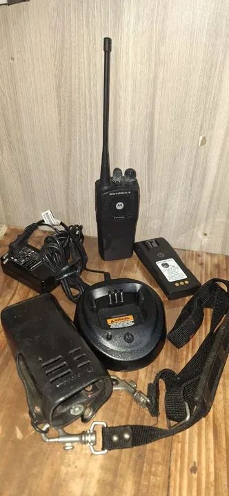Rádio Motorola EP350s UHF Completo
