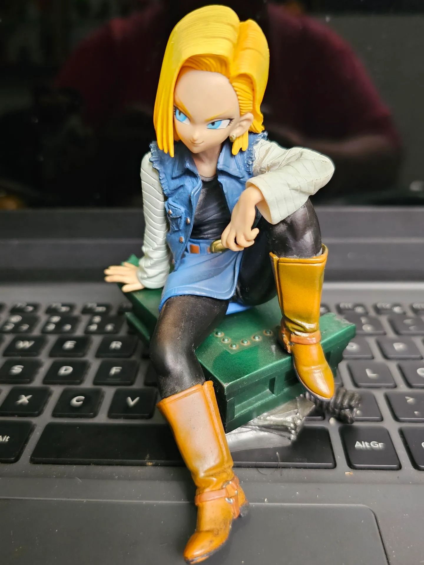 Action figure Android 18 scultures Dragon Ball Z - Colecionável - Foto 6