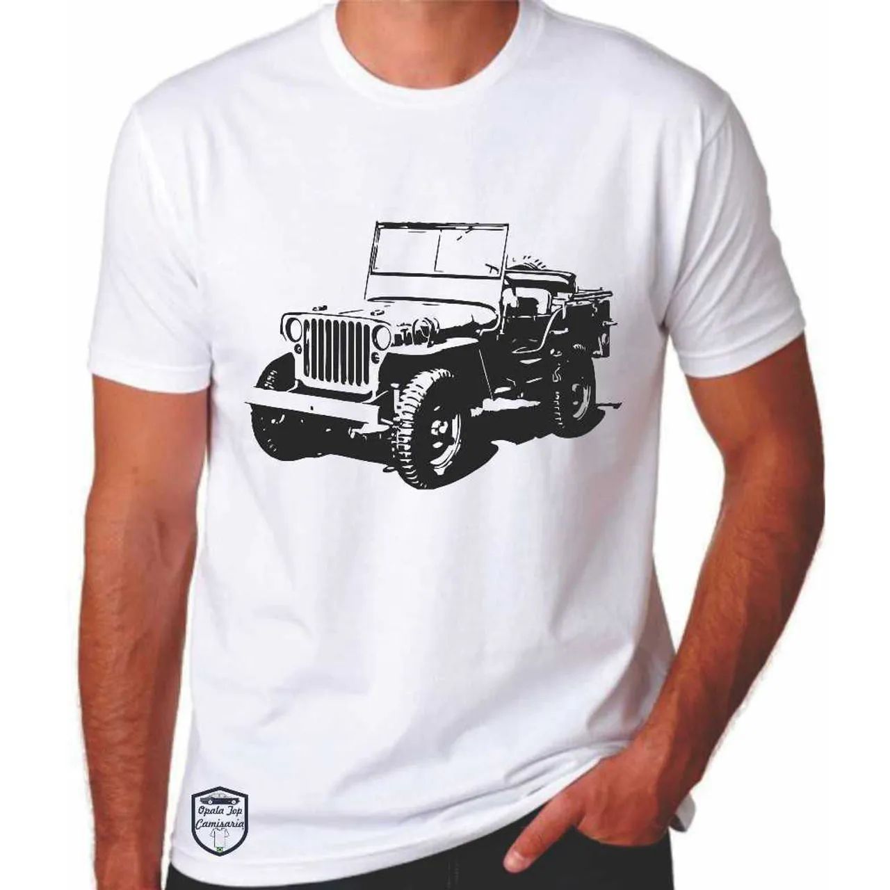 Camiseta Jeep Willys vintage jeepeiros 10 Roupas Vila Nova