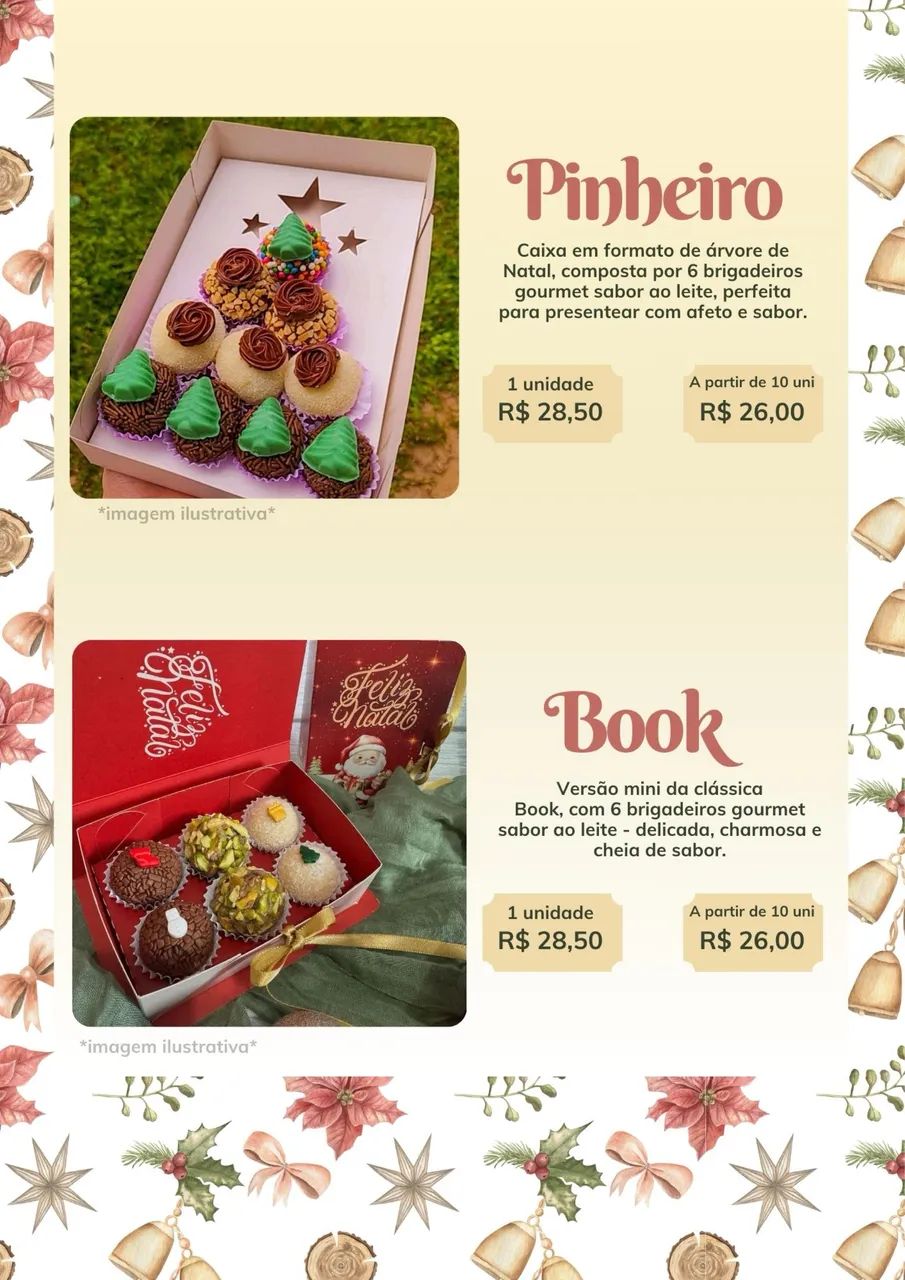 Brigadeiro para presentear Natal - Foto 2