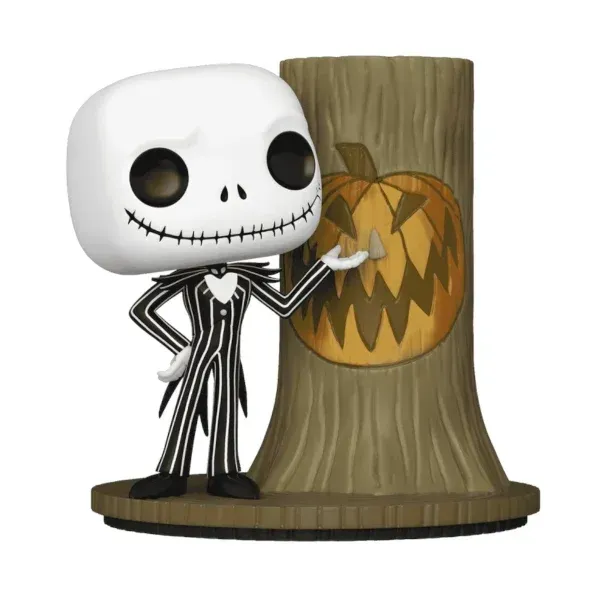 Pop! Disney: O Estranho Mundo De Jack - Jack Skellington Com Porta De Halloween - 30º Aniv