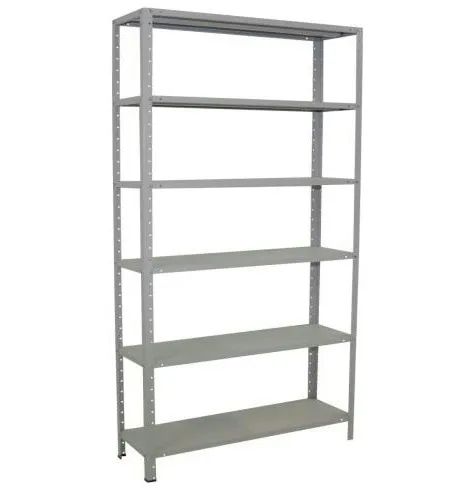 Estante com 6 Prateleiras de Ferro Aço 