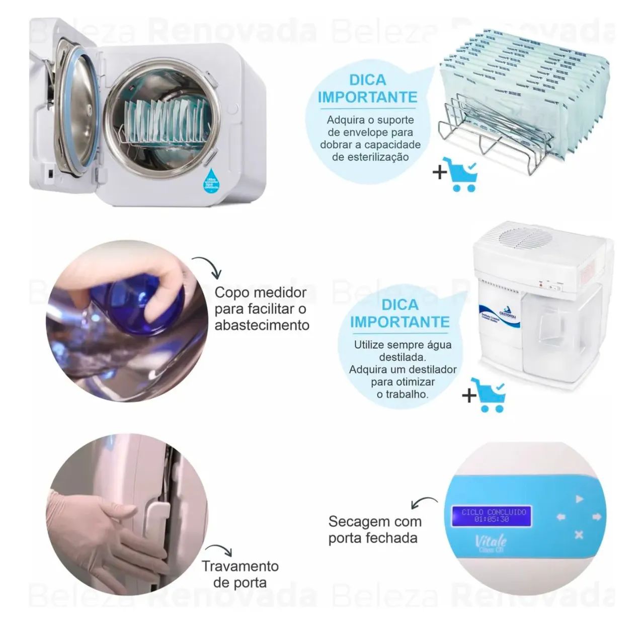 Autoclave Cristofoli 21L bivolt - Foto 3