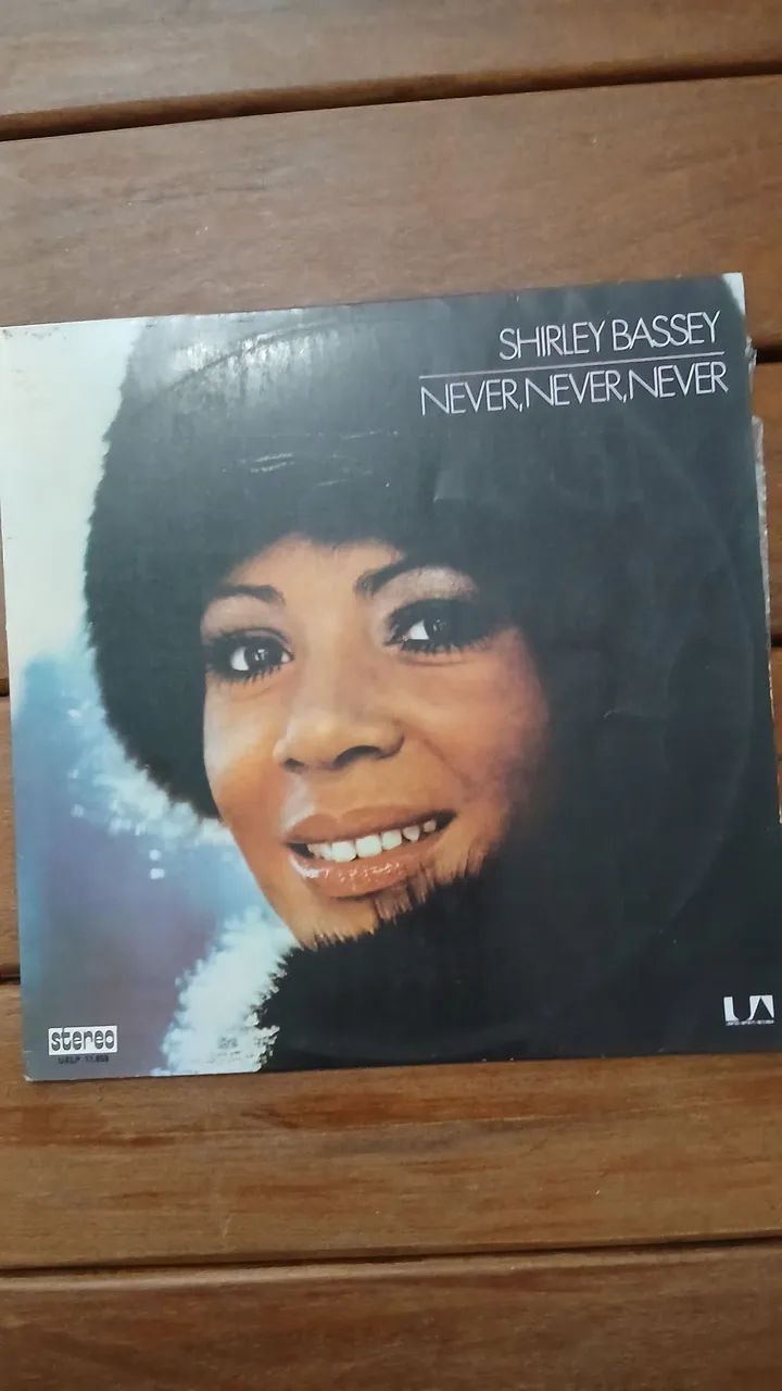 LP Shirley Bassey Never,Never,,never usado