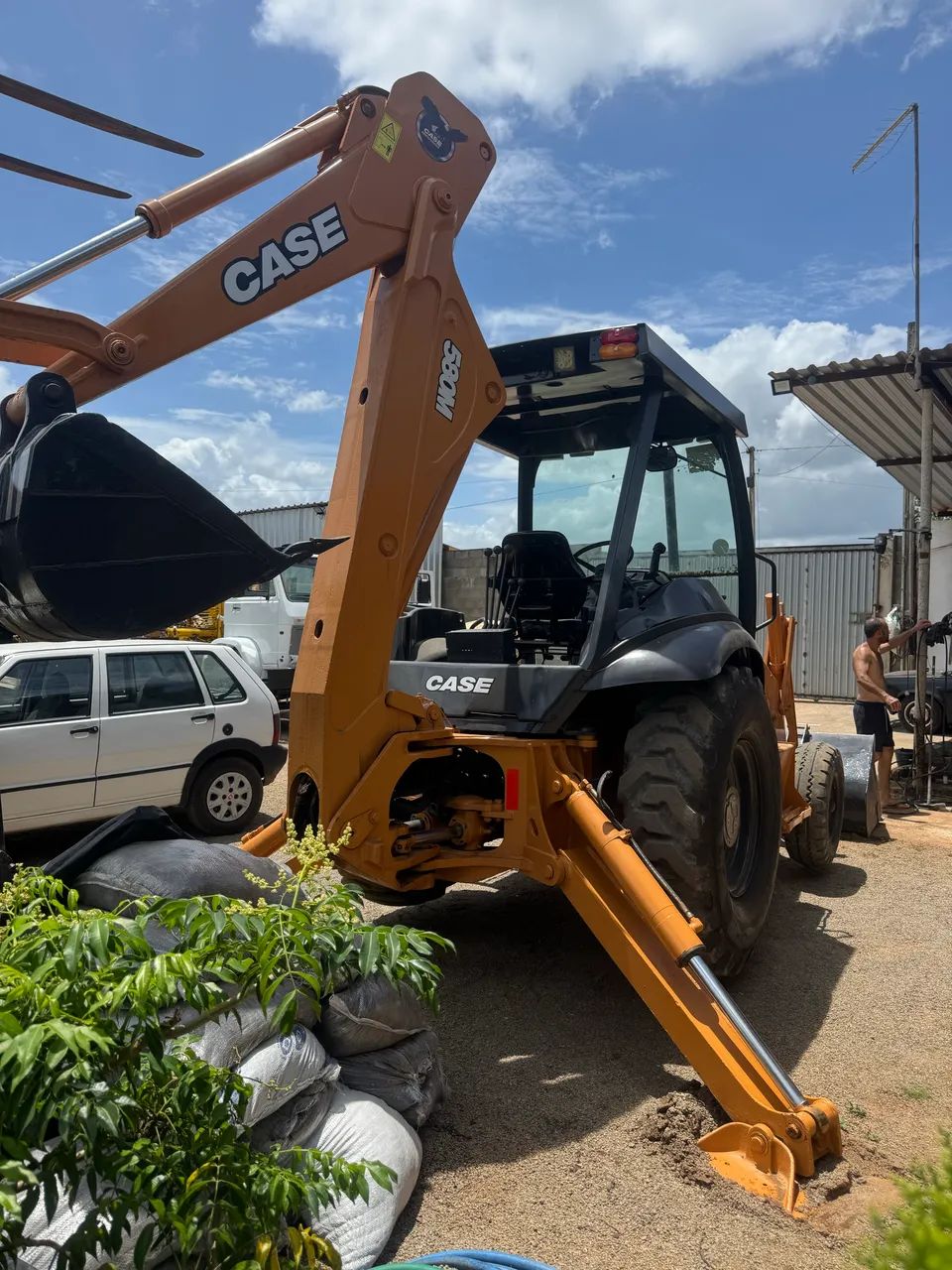 Retroescavadeira Case 580M - Foto 3