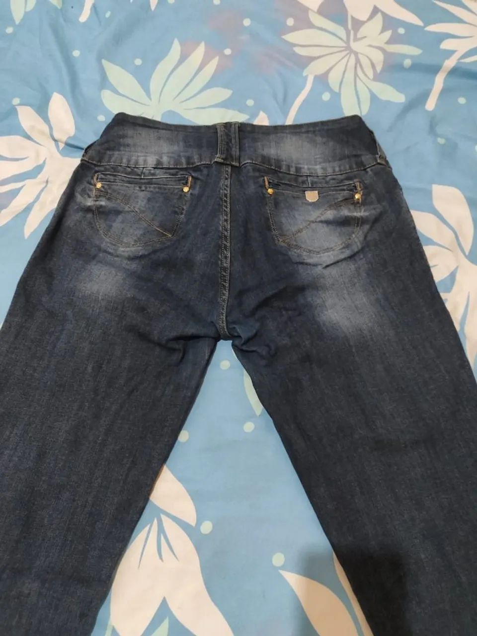 Calça jeans elegante tamanho 46 - Foto 2