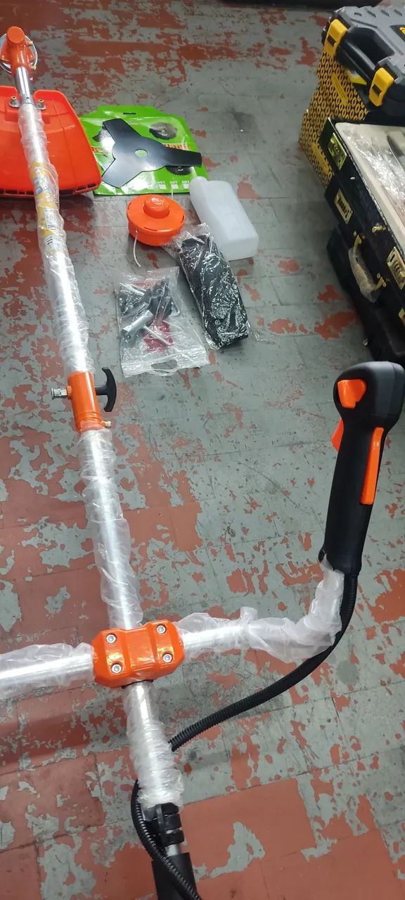 Roçadeira a Gasolina 65cc Nakasaki ( Nova ) - Foto 5