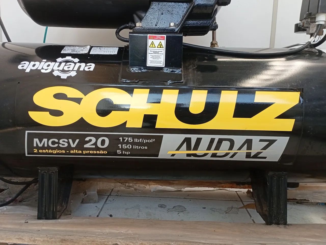Compressor de Ar Schulz MCS V20 Audaz - Foto 3