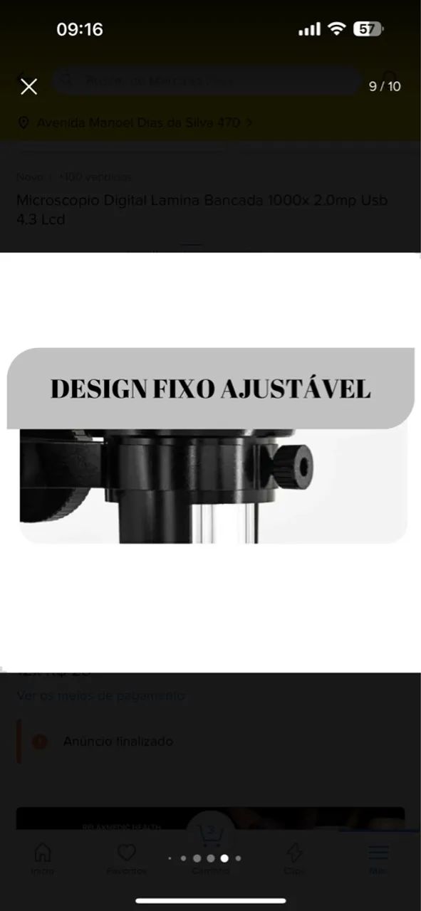 Microscópio digital  - Foto 5