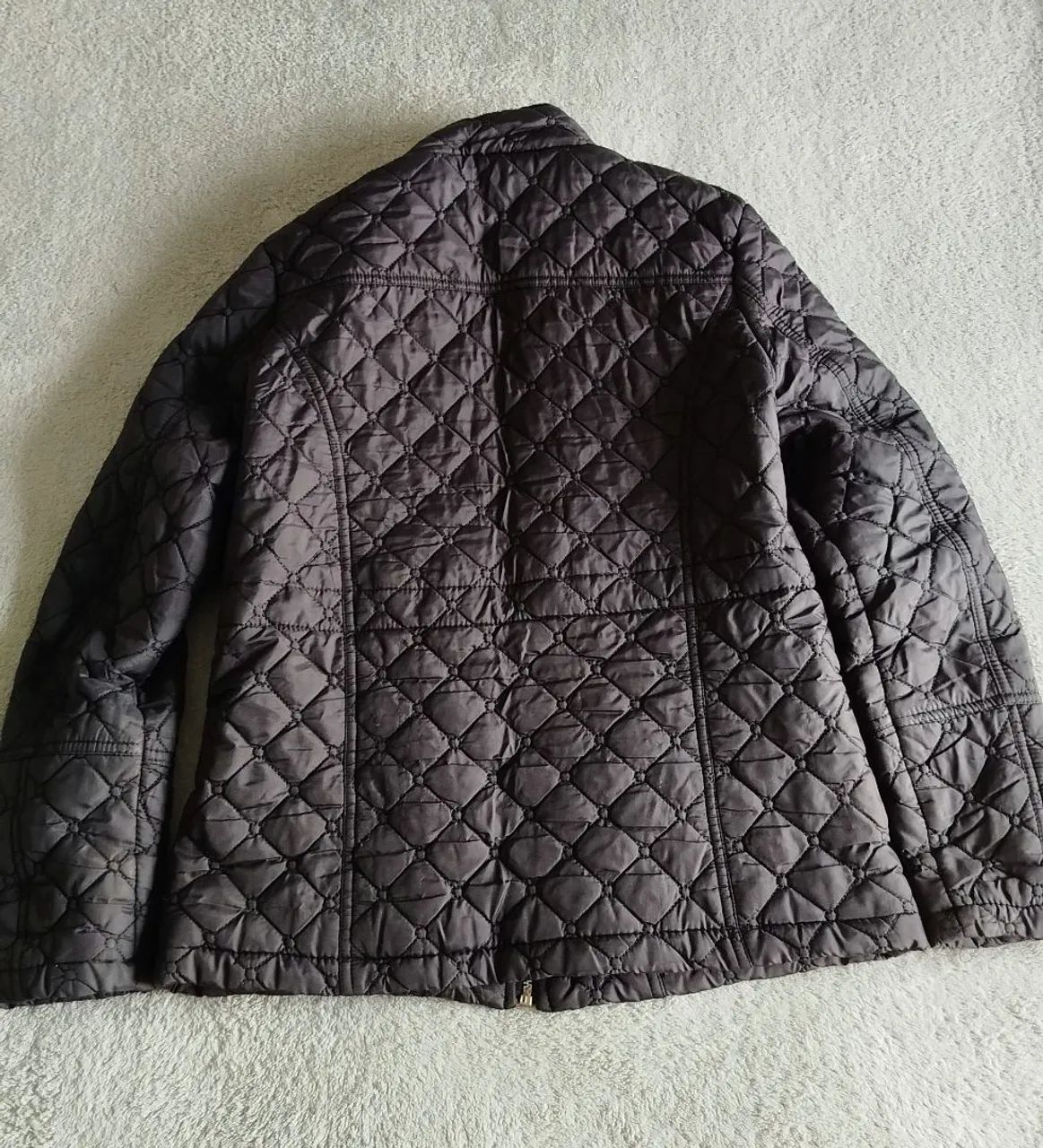 Jaqueta preta acolchoada - P - Foto 4