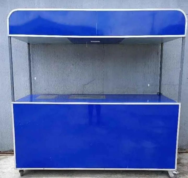 Balcão Comercial Azul com Estrutura em mdf - Foto 2