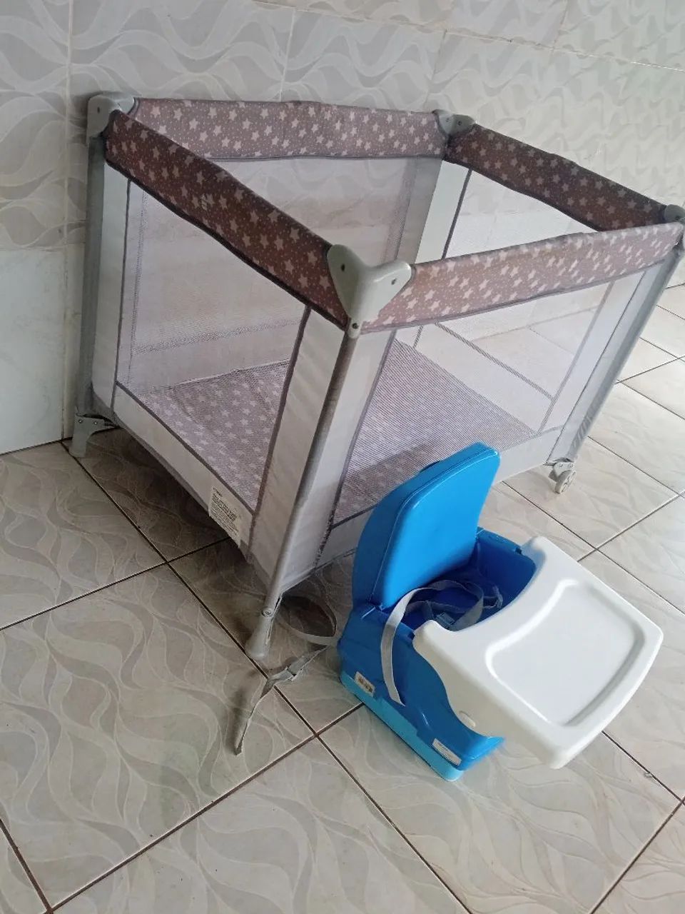 Berço e Cadeira Infantil - Ótimo estado - Foto 5