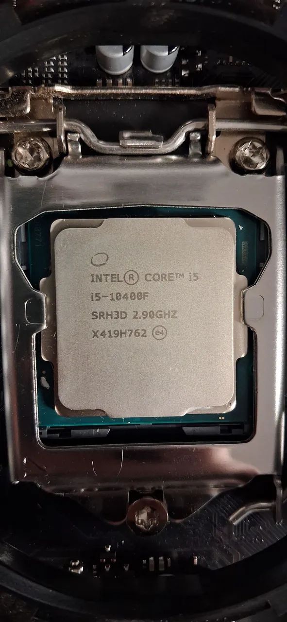 Kit placa mãe e processador i5 10400F - Foto 4