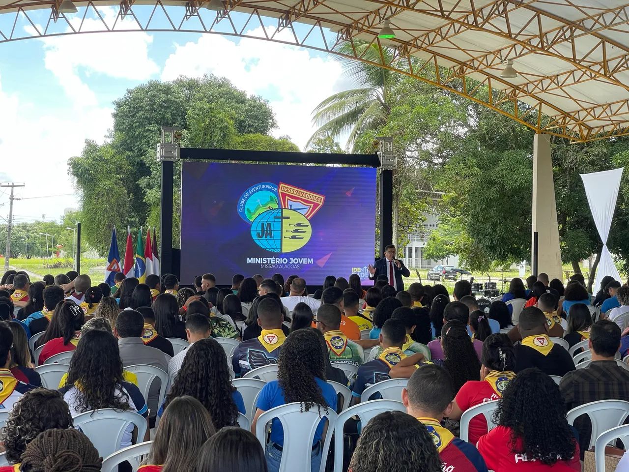 Painel de Led, som e iluminação digital. - Foto 2