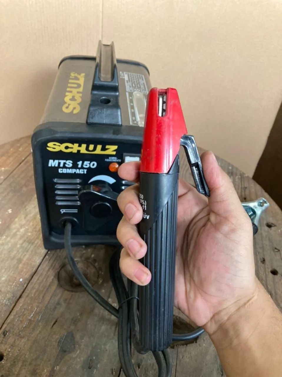 Máquina Soldar Transformadora Mts 150a Somar Linha Hobby - Foto 2