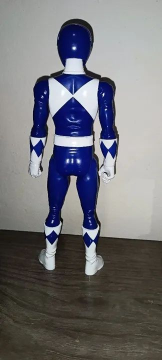 Boneco Power Rangers Azul - Coleção - Foto 2