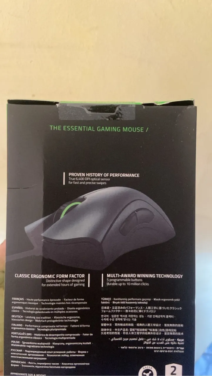 Mouse Gamer Razer DeathAdder Essential
