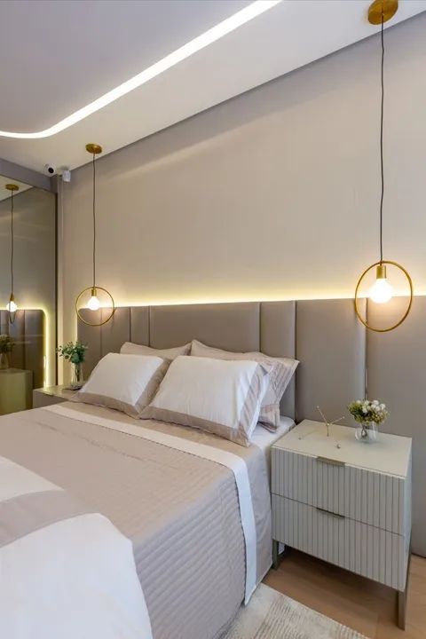 Cabeceira modular em placas sob medida . - Foto 4