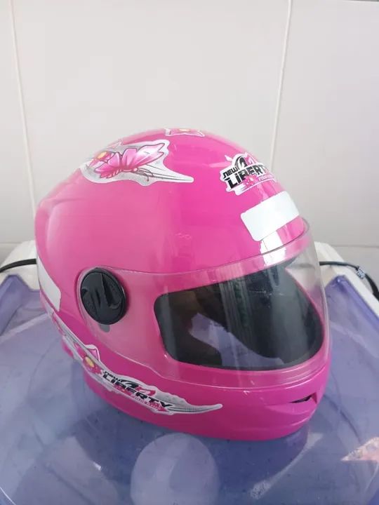 Capacete de Motociclista Liberty infantil. - Foto 3